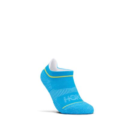 Hoka One One No-Show Run Sock - Meias Homem Azuis | PT-rundE71